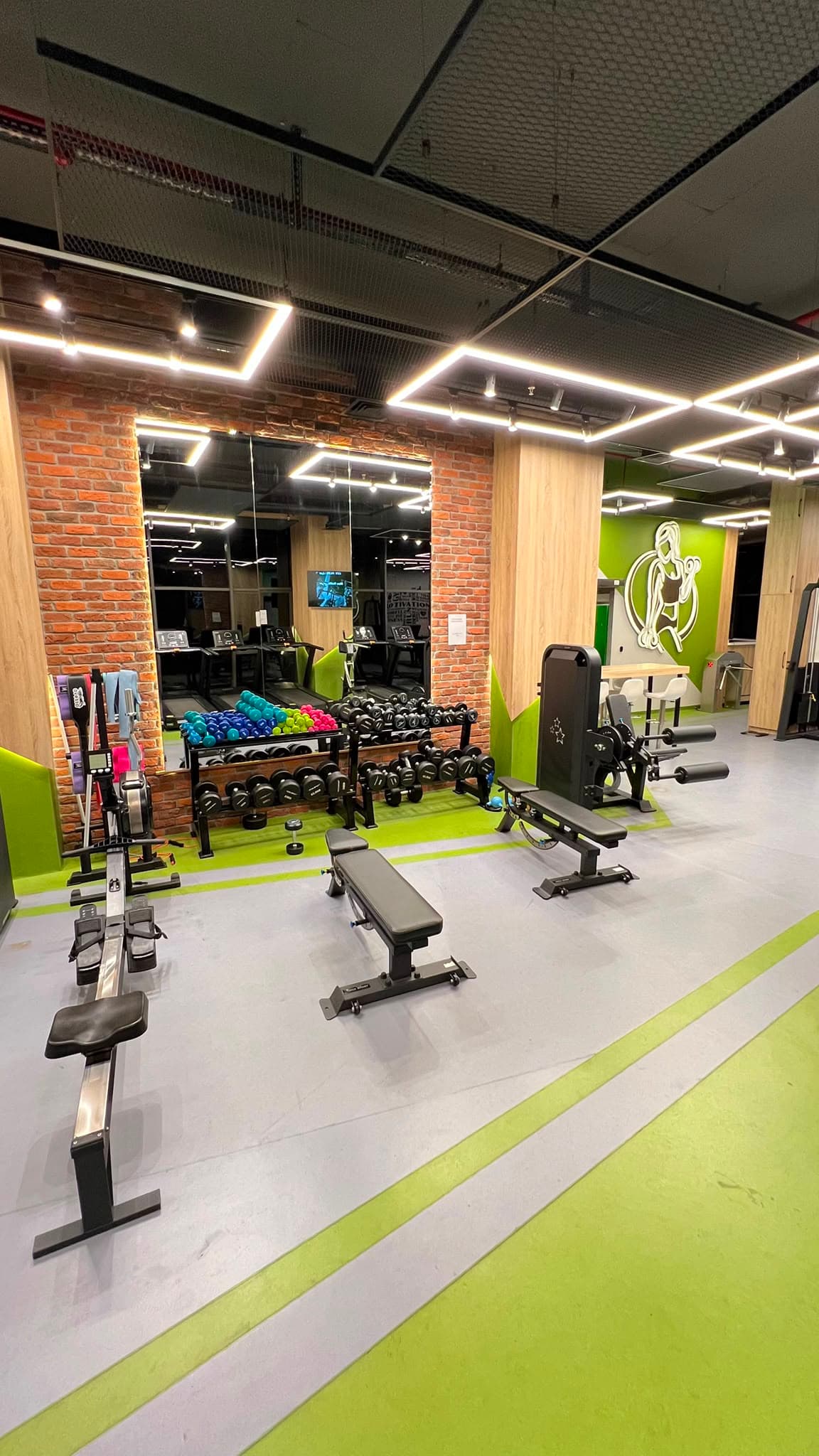 WonFitness antrenman alanı